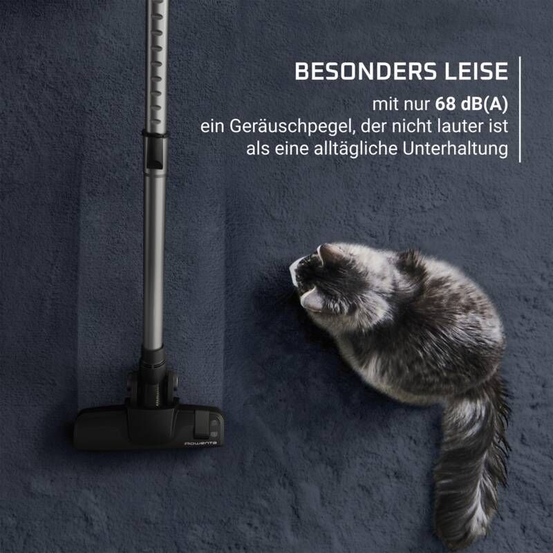 Rowenta RO7C36 G-FORCE CYCLONIC SILENCE Staubsauger - Black