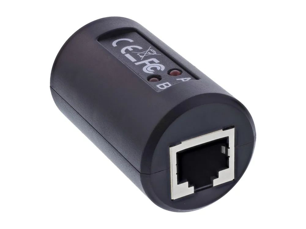 InLine PoE Tester - Live-Testgerät für PoE/PoE+ nach IEEE 802.3af/at - RJ45