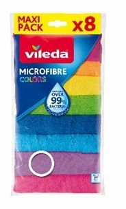 Vileda Allzwecktuch-Mikrofaser Colors, 8er-Pack