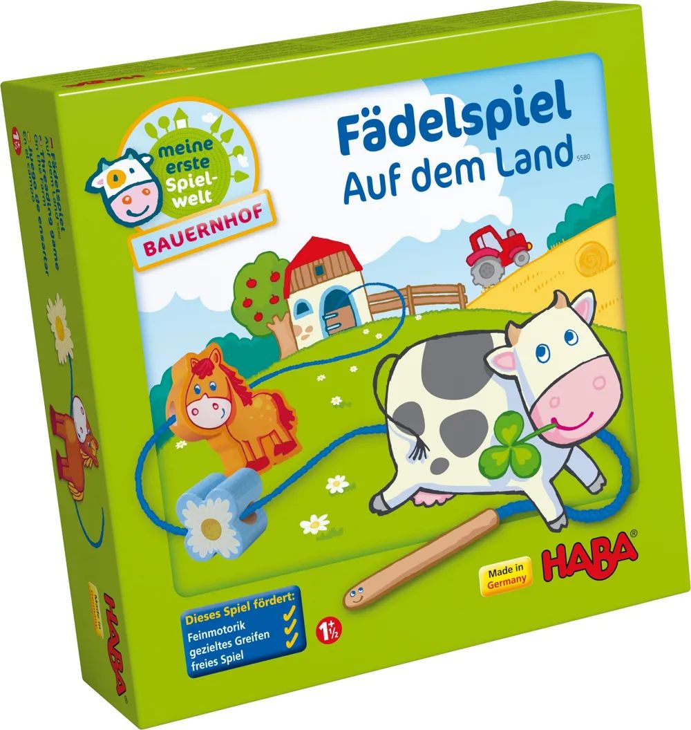 Habermaass GmbH & Co. KG Fädelspiel Auf dem Land