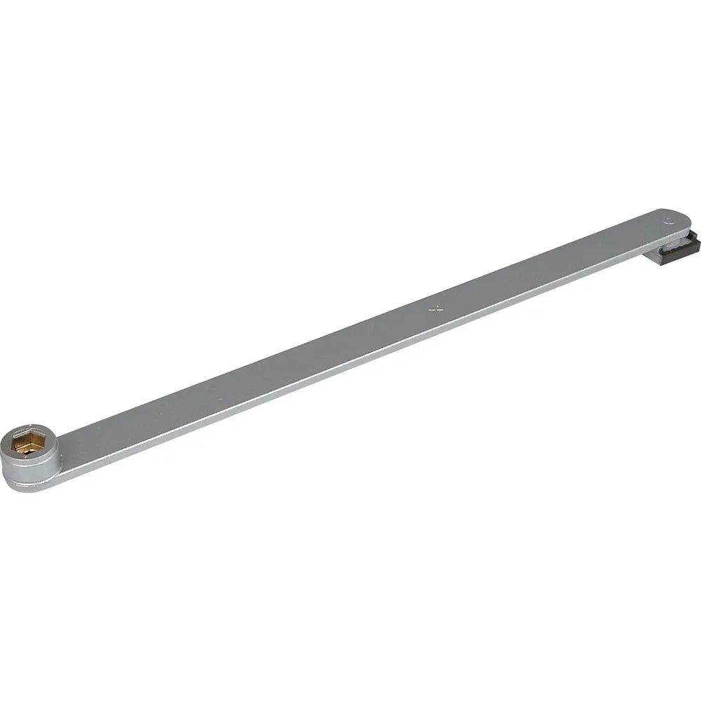 GEZE Hebel mit vernietetem Gleitstein silberfarbig 333 mm 079332
