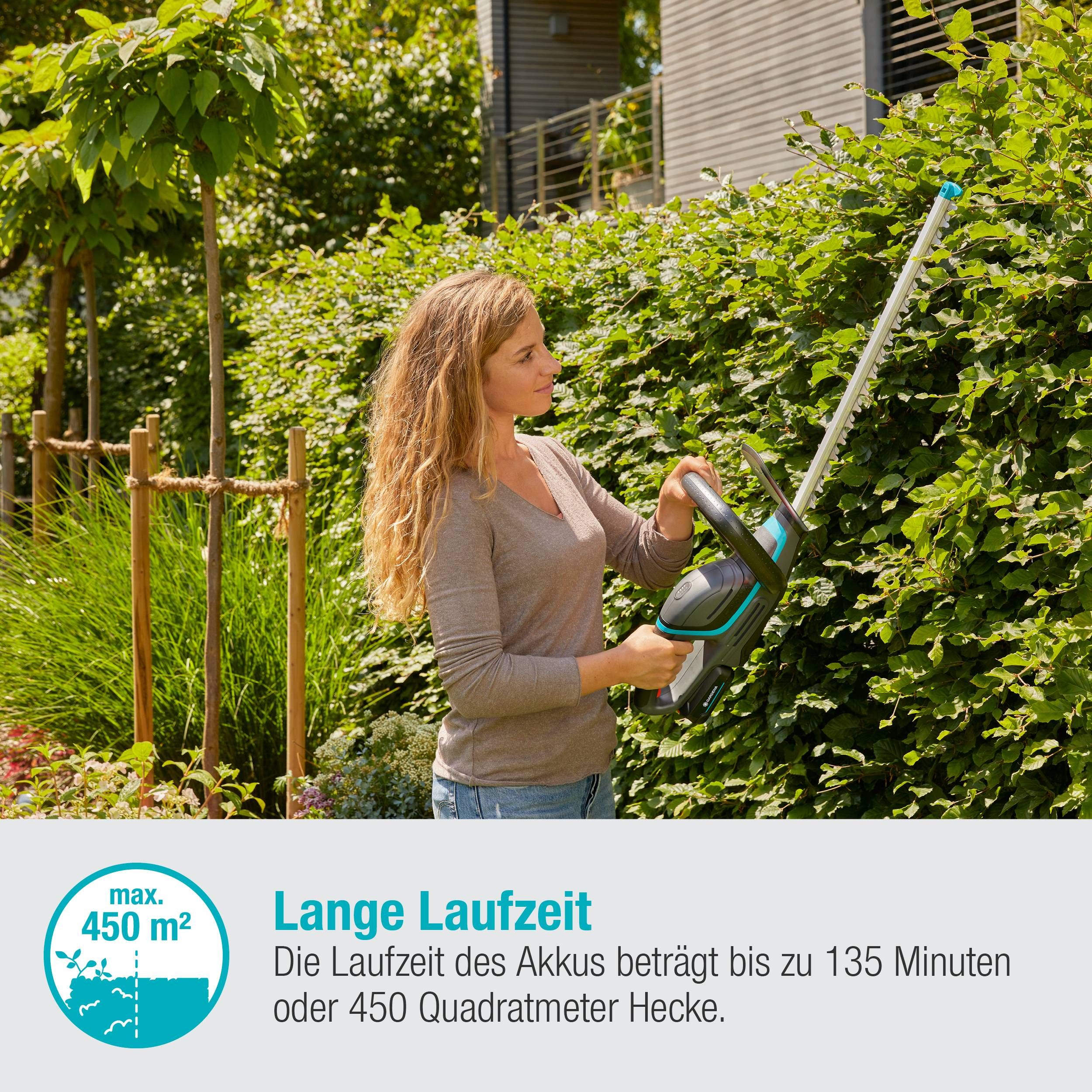 Gardena Akku-Heckenschere ComfortCut 50/18V-P4A solo