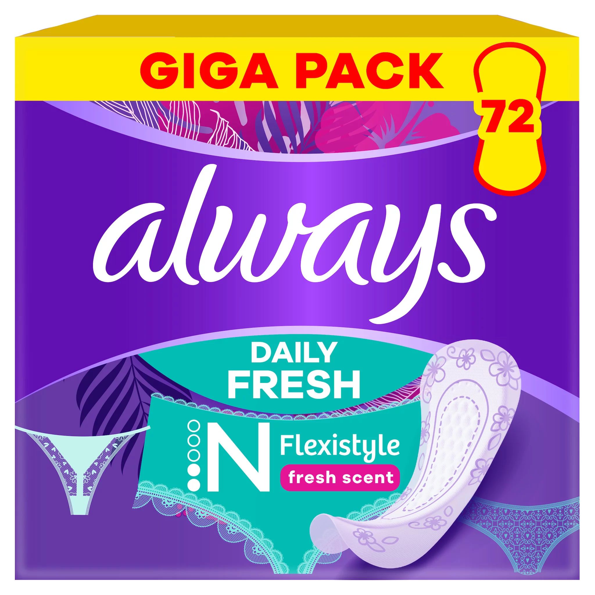 always Slipeinlage Daily Fresh Flexistyle 