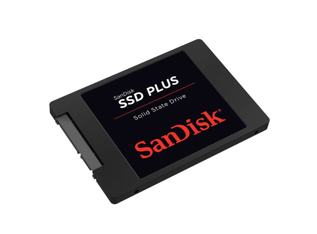 SanDisk SSD PLUS - SSD - 480 GB - intern - 2.5" (6.4 cm)