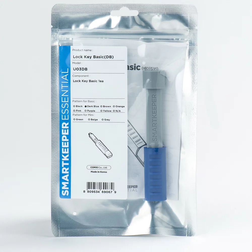 Smart Keeper Basic Schlüssel dunkelblau - Kabel
