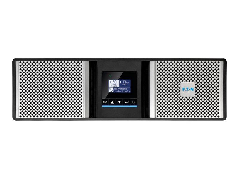Eaton 9PX G2 9PX5KIRTNG2 - USV (in Rack montierbar/extern) - Wechselstrom 200/208/220/230/240 V - 5000 Watt - 5000 VA - 1-phasig - 5 Ah - Ethernet 10/100/1000, RS-232, USB - Ausgangsanschlüsse: 13 - PFC - 3U - 48.3 cm (19")