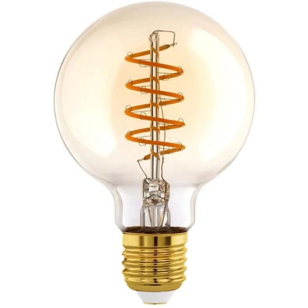 Eglo LED-GLOBELAMPE 8W 806LM E27 / EGLO SPIRAL AMBER G95 110369