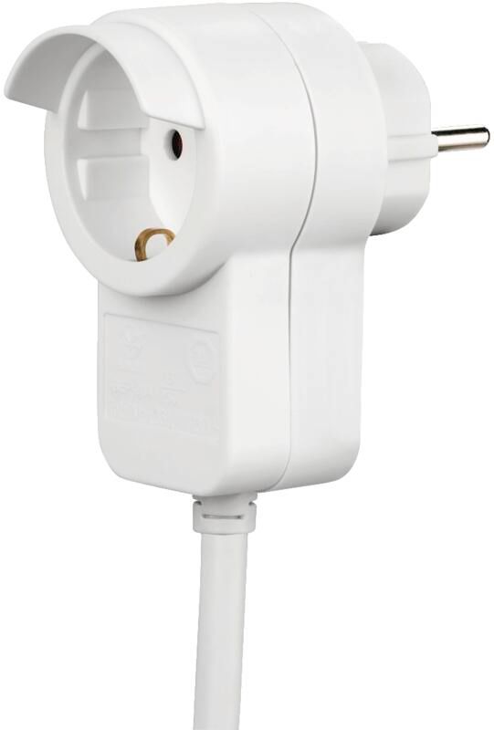 Hama 133801 Schuko-Verl. Powerplug, 3m