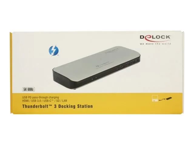 Delock Thunderbolt 3 Docking Station 5K - Dockingstation