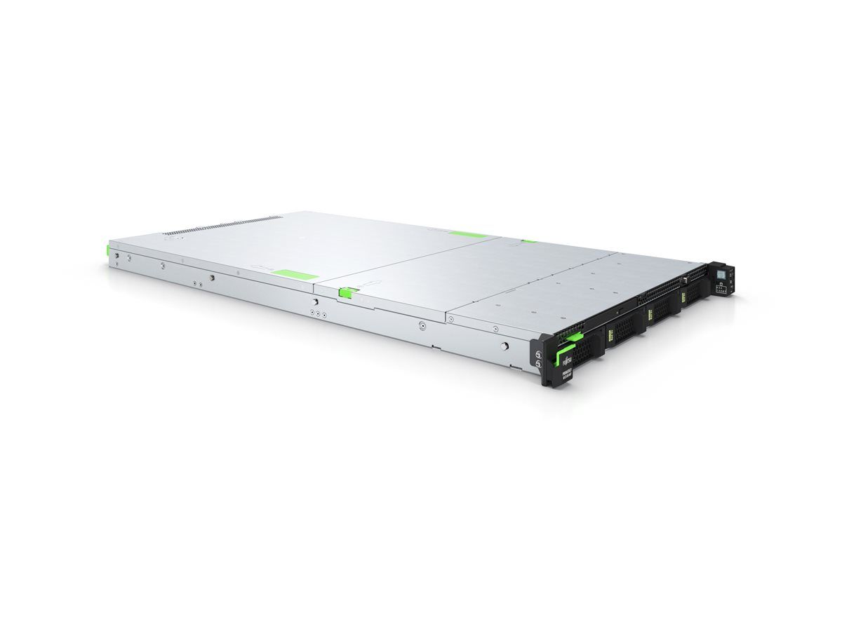 Fujitsu PRIMERGY RX2530 M7 - Server - Rack-Montage - 1U - zweiweg - 1 x Xeon Gold 5515+ / 3.2 GHz - RAM 32 GB - SATA - Hot-Swap 6.4 cm (2.5")