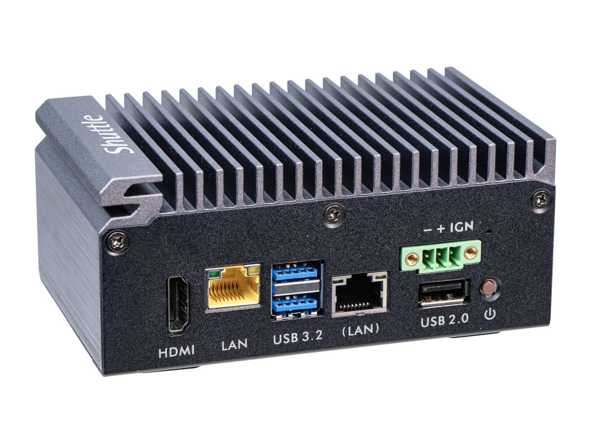 Shuttle SPCEL03 - Industriecomputer - USFF - 1 x Atom X-Serie 6413E / 1.5 GHz