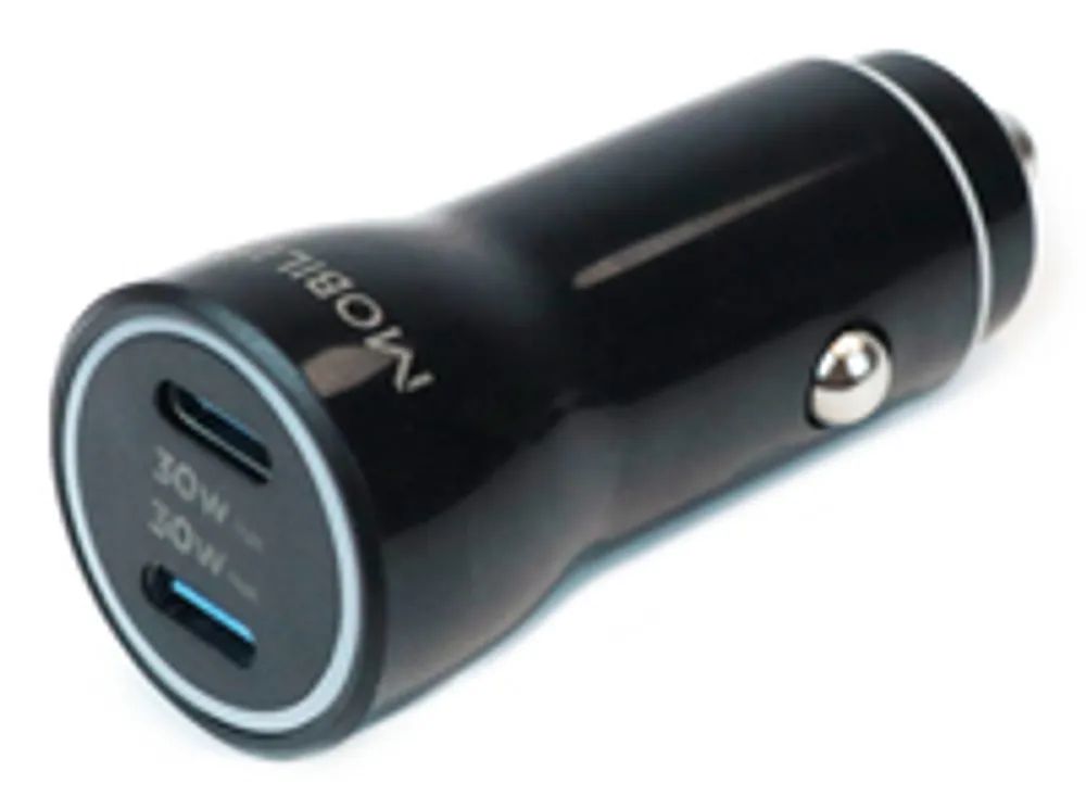 Mobilis Energia Charger 60W Car 2 USB-C 1 USB-A SB