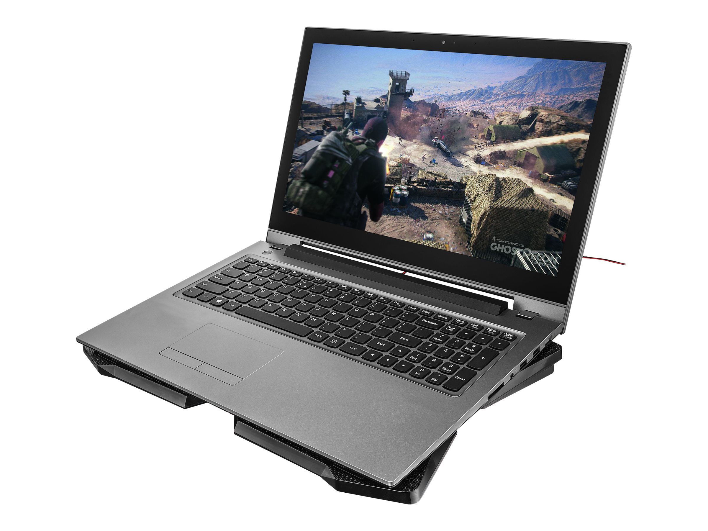 Trust GXT 278 - Notebook-Ständer - mit 4 Ventilatoren - 43.9 cm (17.3")