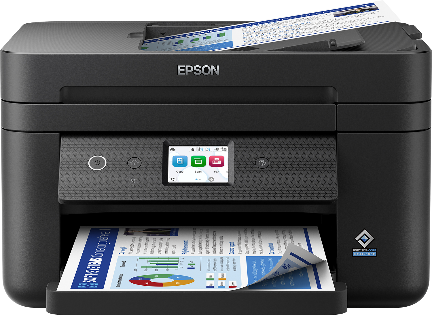 Epson WorkForce WF-2960DWF - Multifunktionsdrucker - Farbe - Tintenstrahl - Letter A (216 x 279 mm)/