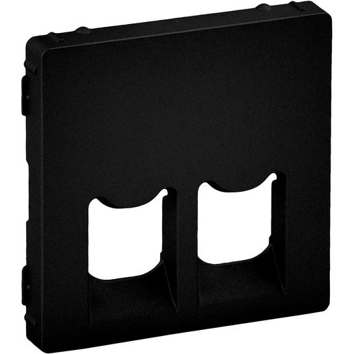 Legrand ABDECKUNG RJ11/RJ45 2-FACH SW / LEGRAN 756422 VALENA LIFE 756422