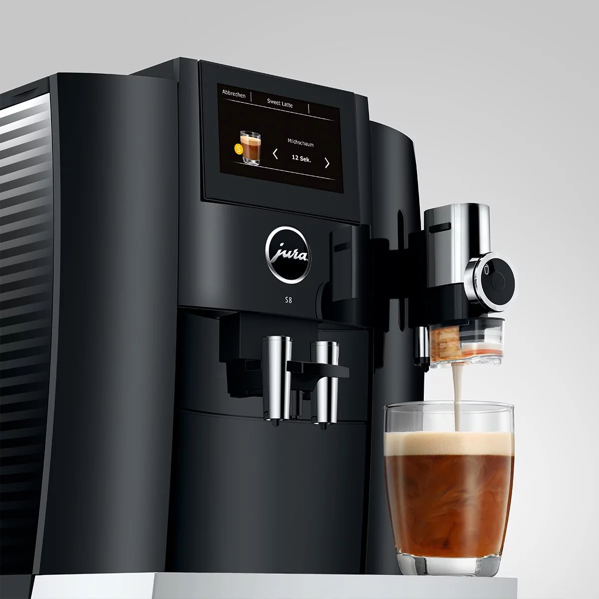 Jura S8 (EB), Piano Black
