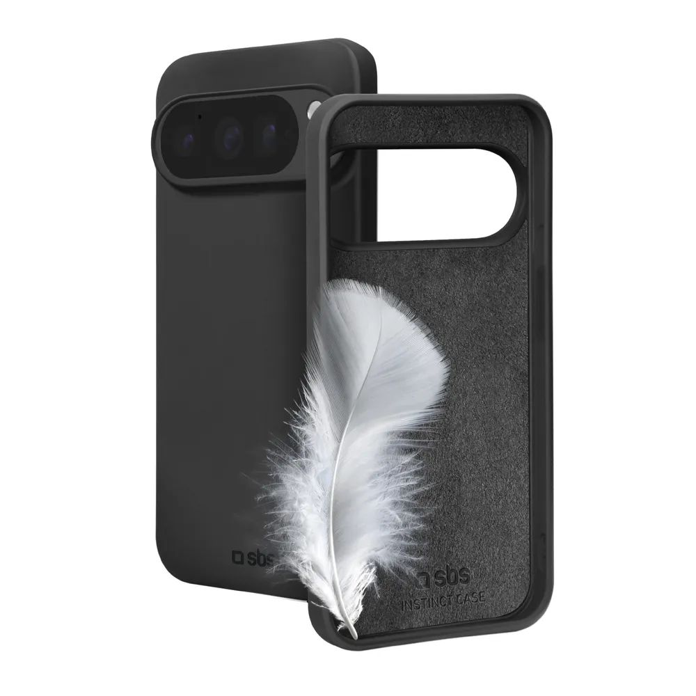 SBS INSTINCT Cover für Google Pixel 10/10 Pro, schwarz