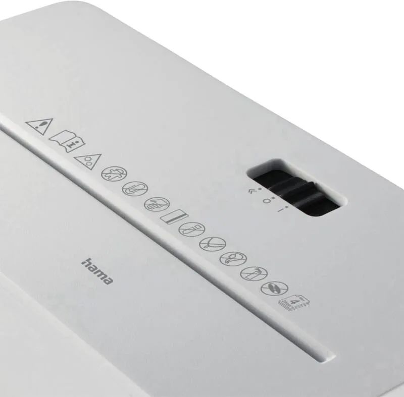 Hama Aktenvernichter "Safe X40-W", Schredder mit Sicherheitsstufe P4 T4 E3