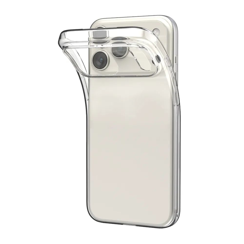 PURO NUDE Cover für iPhone 17 PRO MAX, transparent