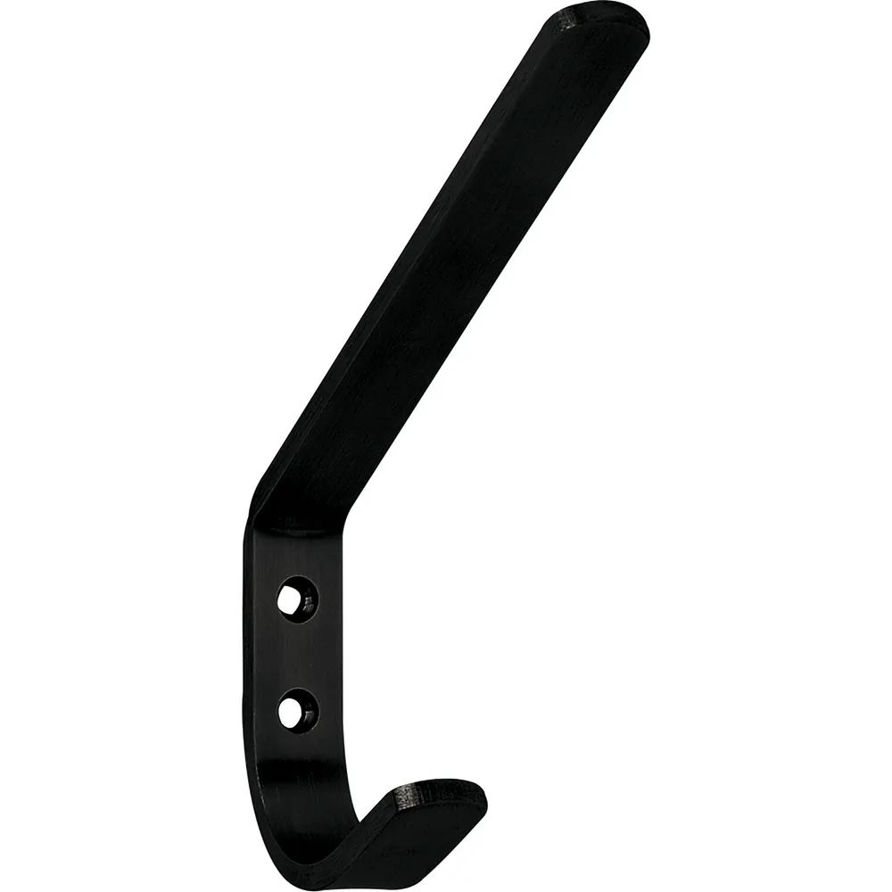 Technik Team Huthaken Macoba Breite 18 mm, Höhe 165 mm, Eisen schwarz matt