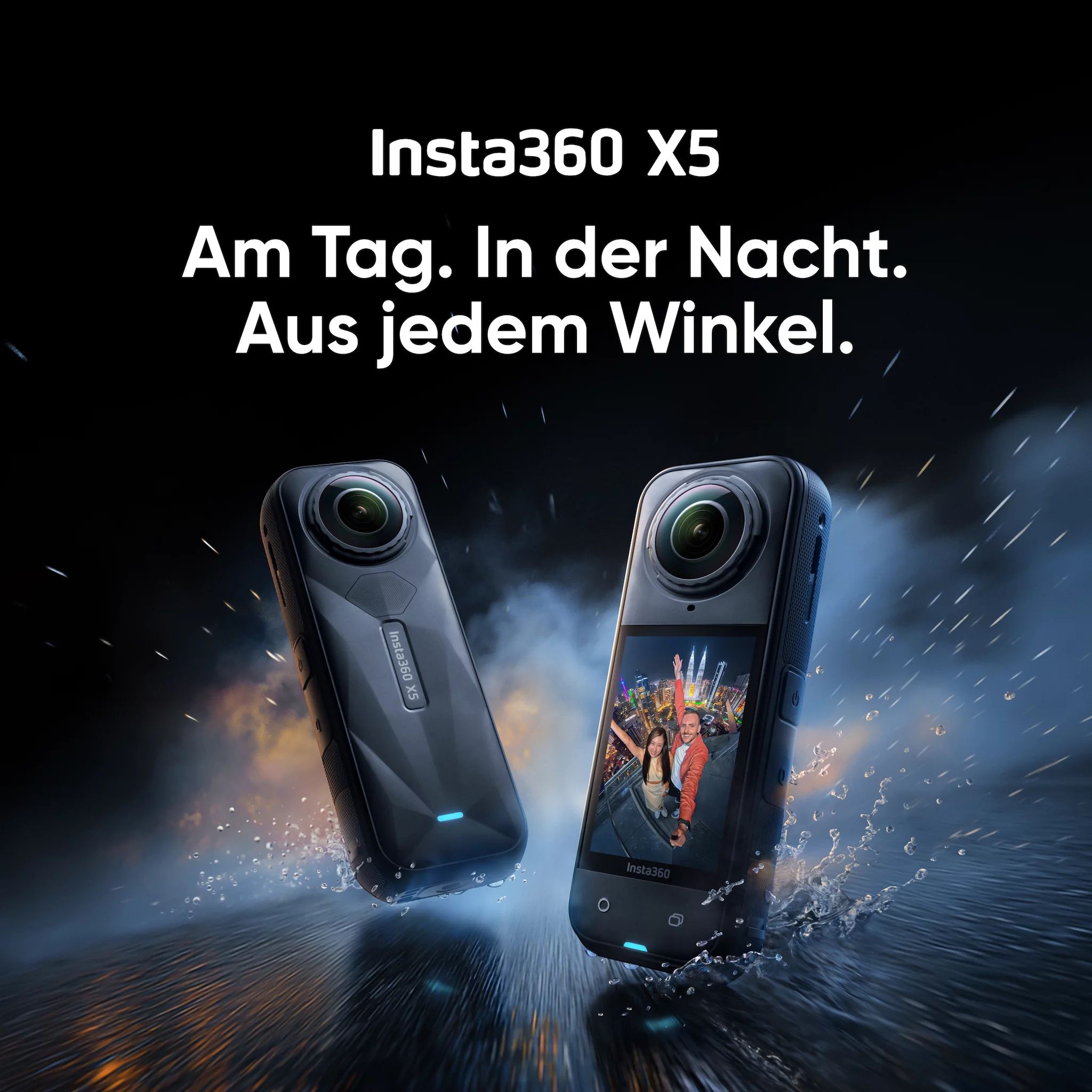 Insta360 X5 Starter Bundle 360° Action-Kamera Set