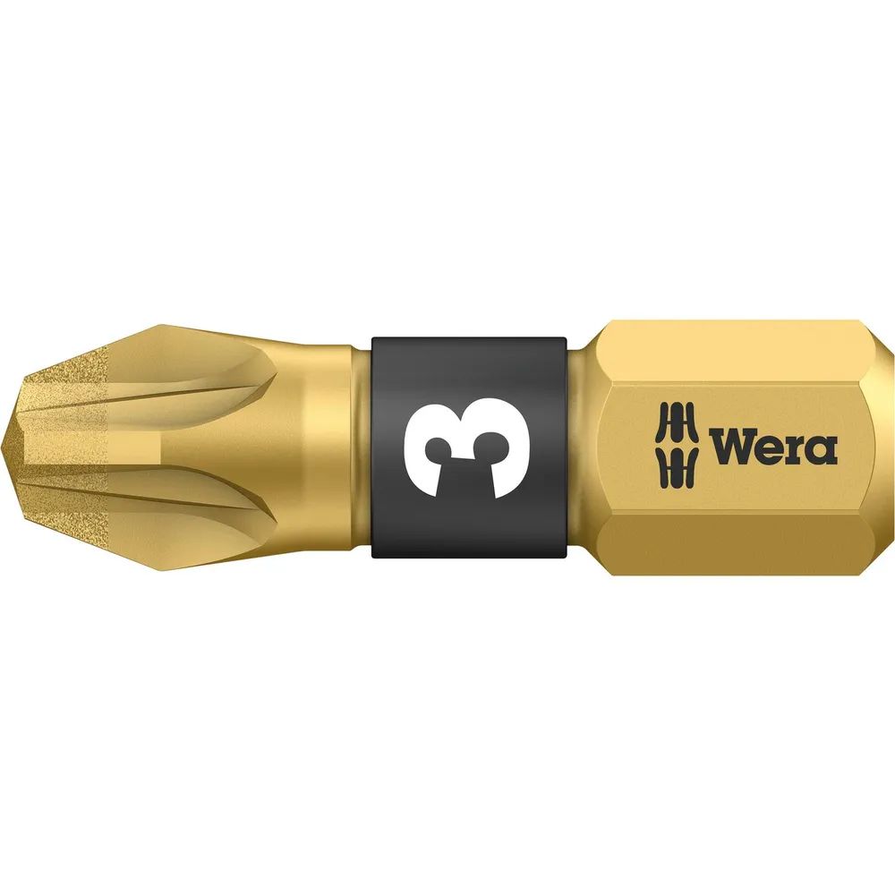WERA Diamant-Bit-Einsatz 855/1BDC 1/4sechskant PZ 3/25 mm Pozidriv