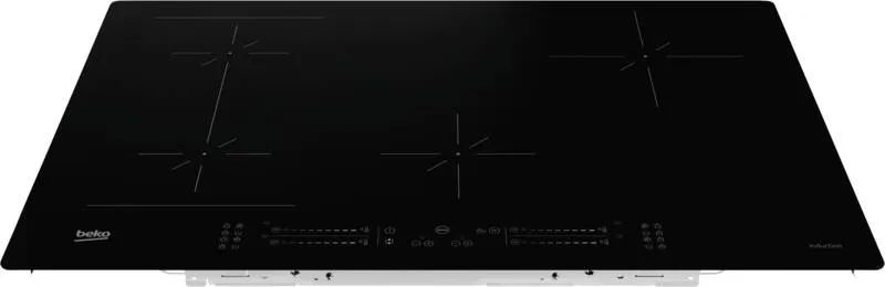 Beko HII84540IFT Induktionskochfeld - 80cm Breite, 4 Zonen, schwarz