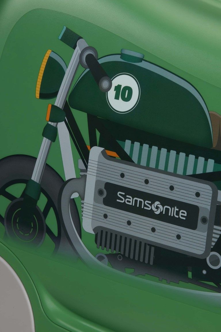 SAMSONITE DREAM2GO RIDE-ON SUITCASE, Motorrad