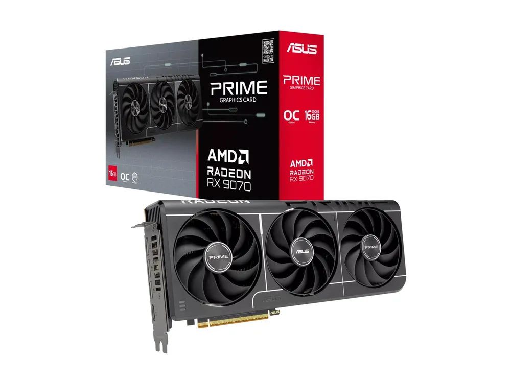 ASUS Prime GeForce RTX 5080 EVO OC Edition GDDR7 Graphics Card PCIe 5.0 HDMI DP 2 - PCI