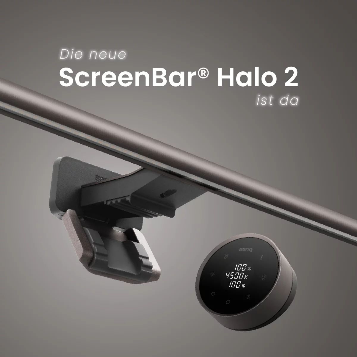 BenQ ScreenBar Halo 2 LED Monitor Light