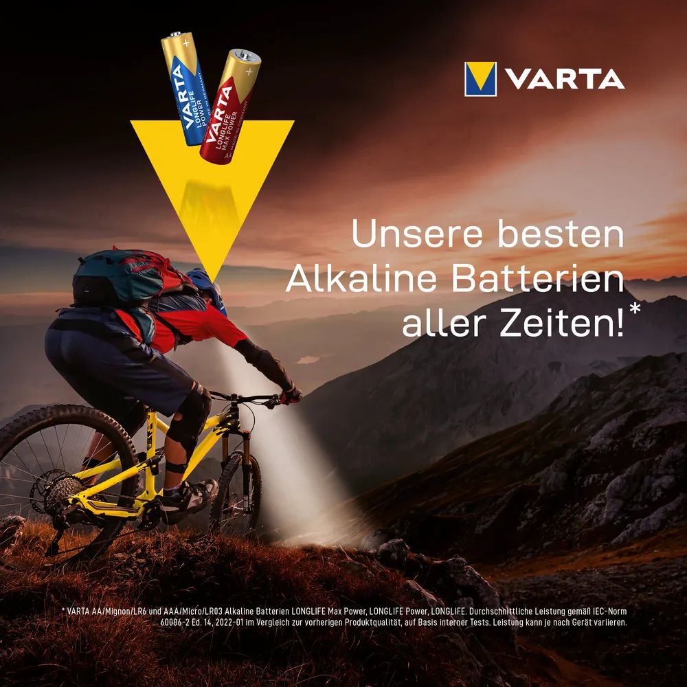 VARTA LONGLIFE Max Power AA Blister 4