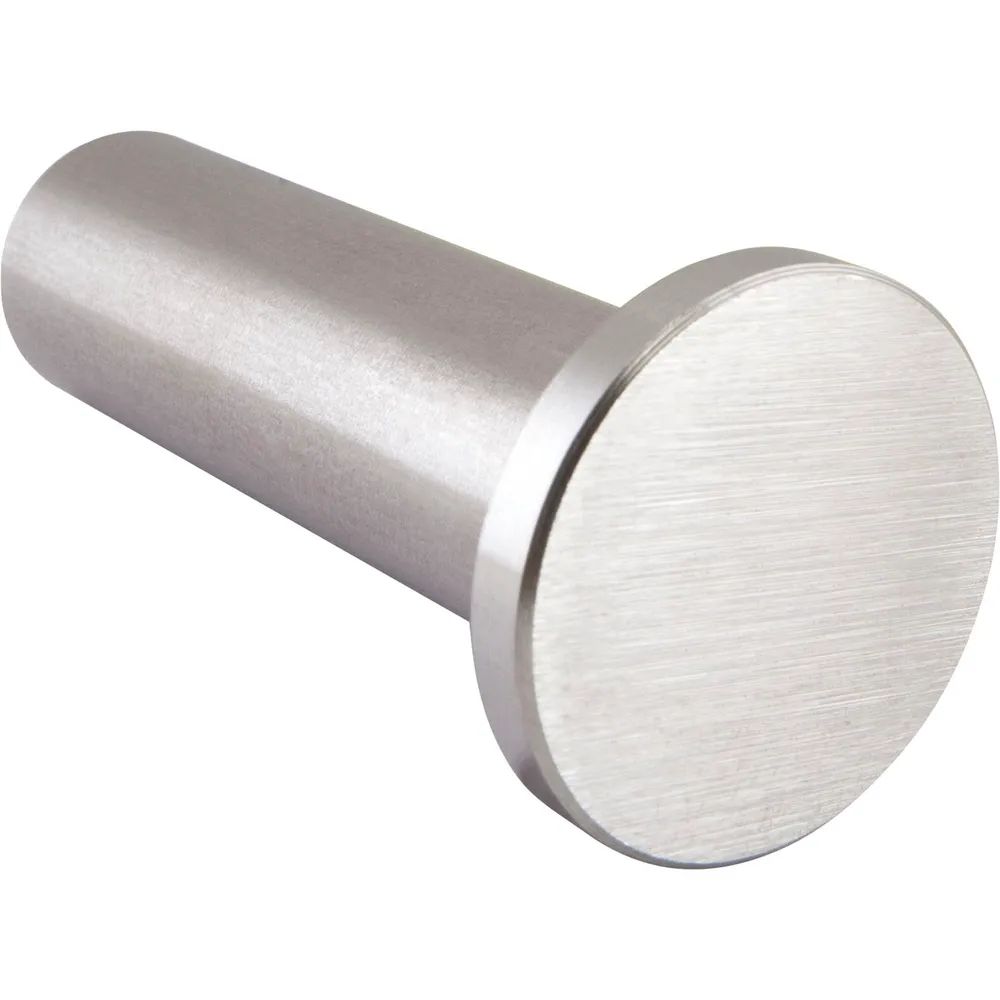 Technik Team Mantelhaken Divanno ø 22 mm, Tiefe 50 mm, Edelstahl gebürstet