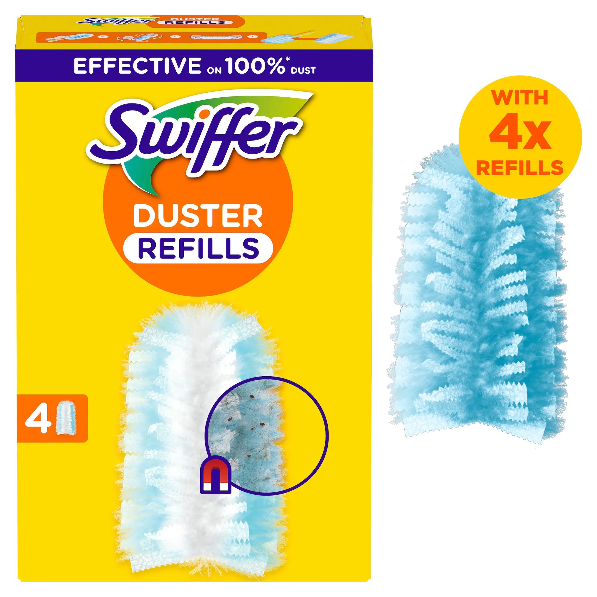 Swiffer Staubmagnet Nachfüllpackung 4er