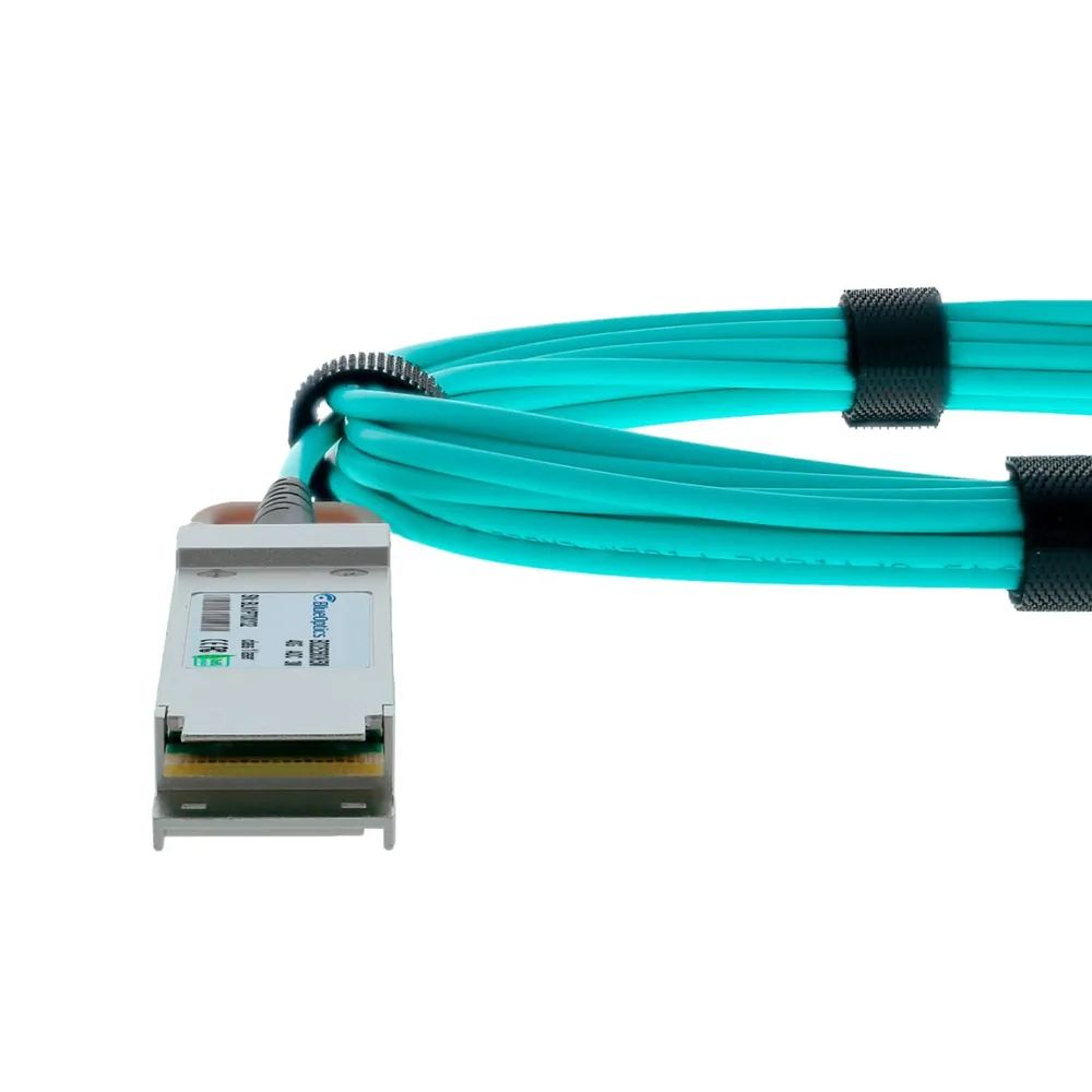 BlueOptics Apresia H-QSFP+AOC50M QSFP BlueOptics Aktives Optisches Kabel (AOC), 40GBASE-SR4, 50 Meter