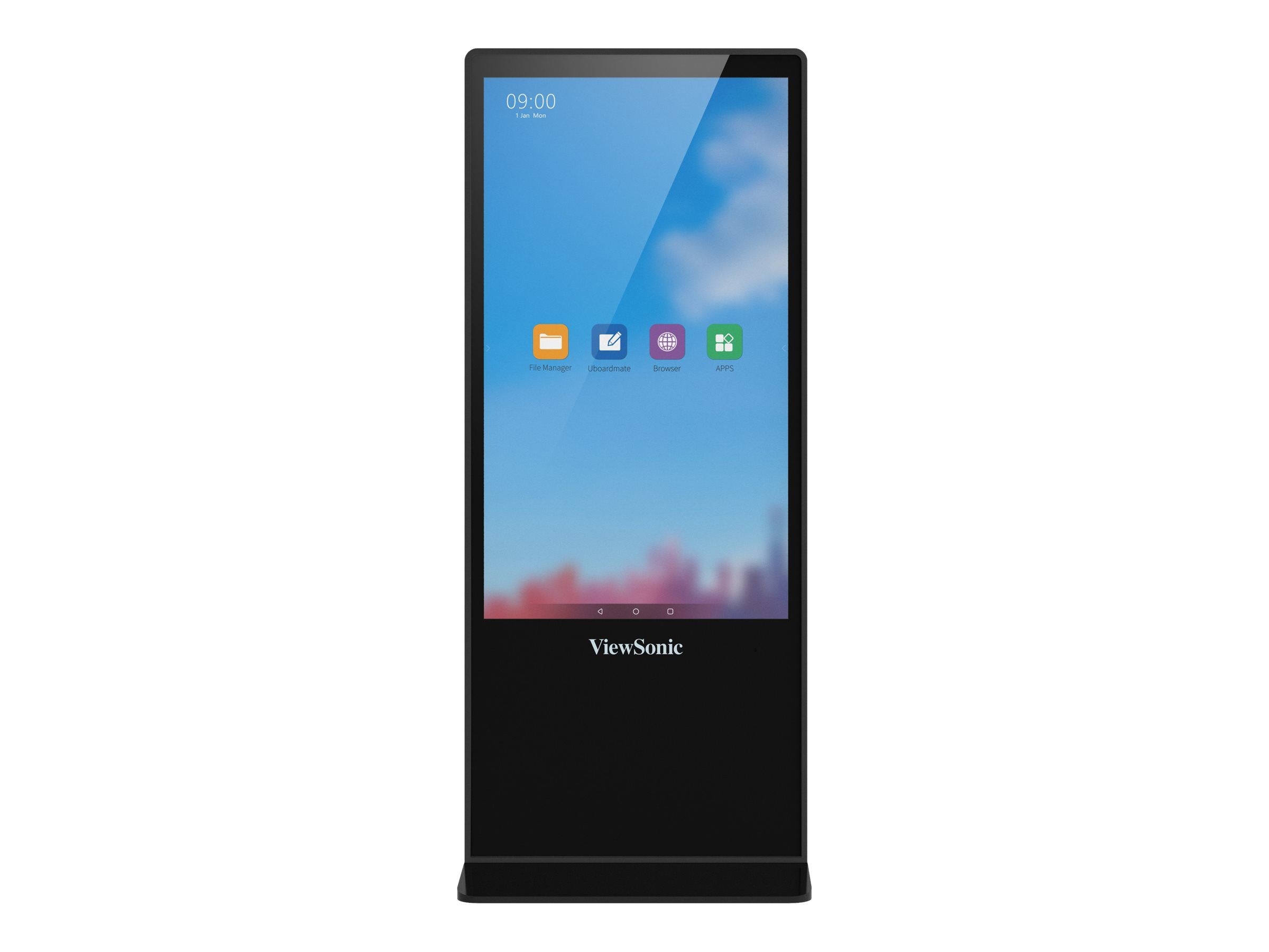 ViewSonic EP5542T - 140 cm (55") Diagonalklasse ePoster Series LCD-Display mit LED-Hintergrundbeleuchtung - interaktive Digital Signage - mit Integrierter Media-Player und Touchscreen (Multi-Touch)