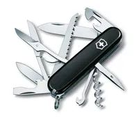 Victorinox Huntsman - Slip joint knife - Multi-Tool-Messer - Absetzpunkt - Edelstahl - ABS Synthetik - Schwarz - Edelstahl