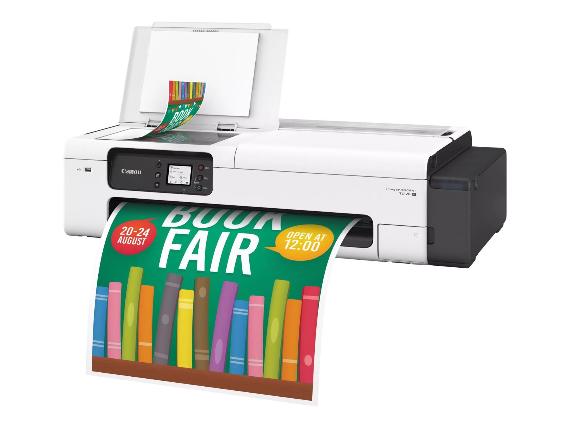 Canon imagePROGRAF TC-20M - 610 mm (24") Multifunktionsdrucker - Farbe - Tintenstrahl - Letter A (216 x 279 mm)/