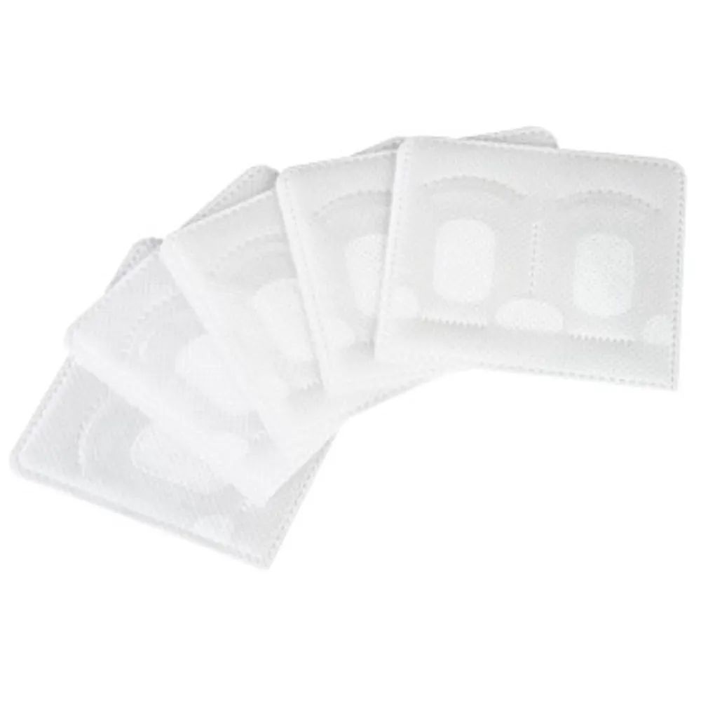 Hama Selbstklebende Hüllen, 5er-Pack, Weiß