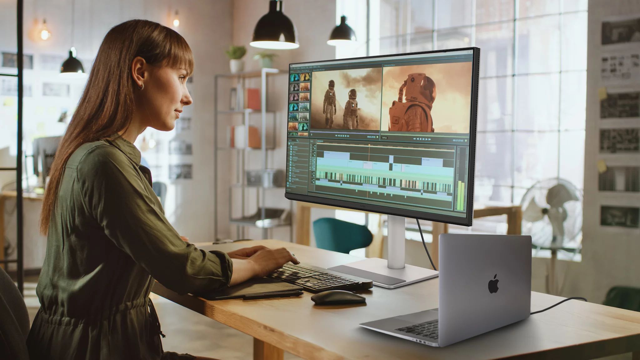 BenQ MA270UP 27 Zoll 4K Monitor für MacBook