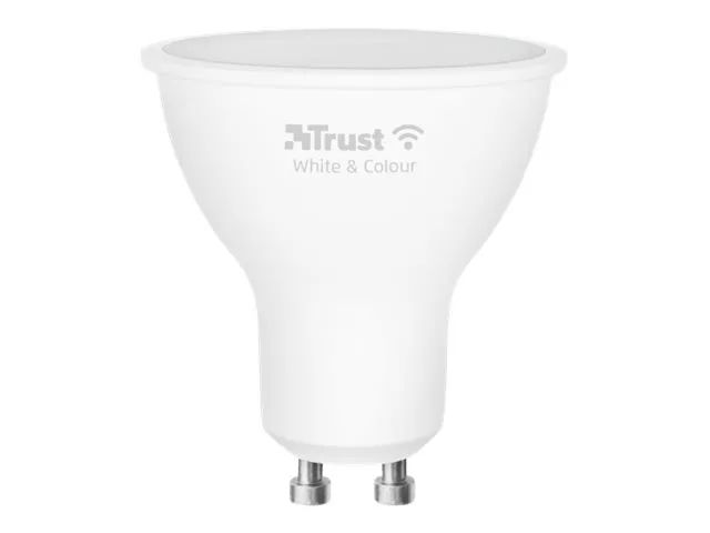 Trust Smart Home - LED-Spot-Glühbirne - GU10 - Klasse A+ - white/color - 1800-6500 K - Spotleiste - weiß (Packung mit 2)