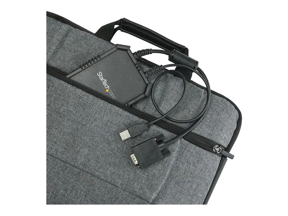 StarTech.com USB 2.0 KVM Konsole - Mobiler Laptop Crash Cart Adapter mit Datenübertragung und Videoaufnahme