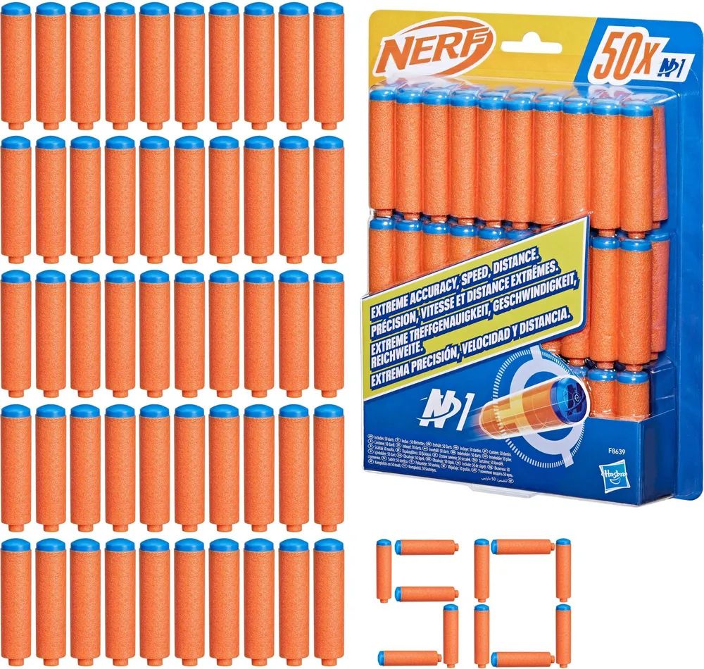 Hasbro European Trading B.V. Nerf N Series N1 Darts 50X