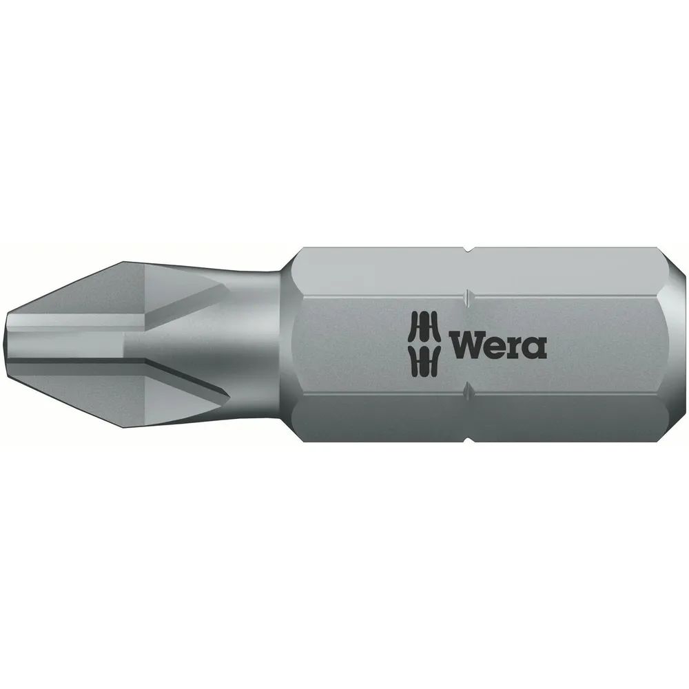 WERA Bit-Einsatz 851/1Z 1/4sechskant PH 3/25 mm Phillips