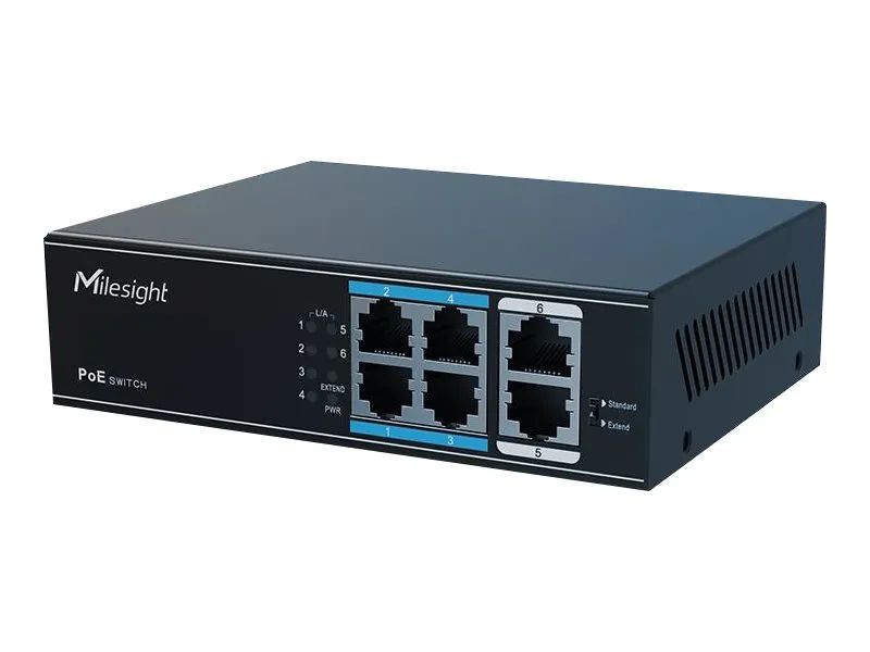 Milesight IoT Milesight MS-S0204-EL - Switch - 4 x 10/100 (PoE+)