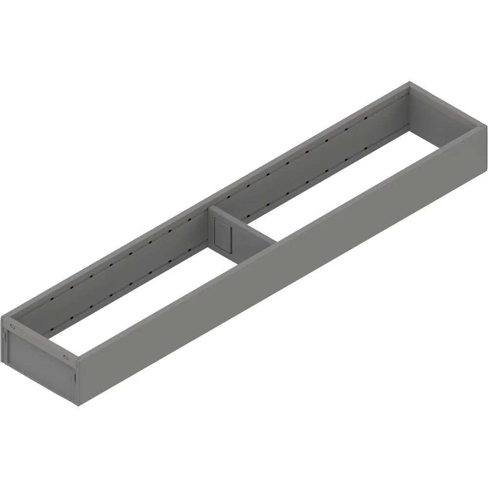 BLUM AMBIA-LINE Schubkastenrahmen schmal, NL550mm, Stahl Indiumgrau matt