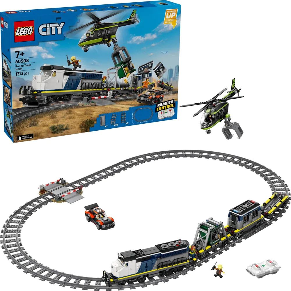 LEGO 60508 CityÜberfall auf den Polizeizug