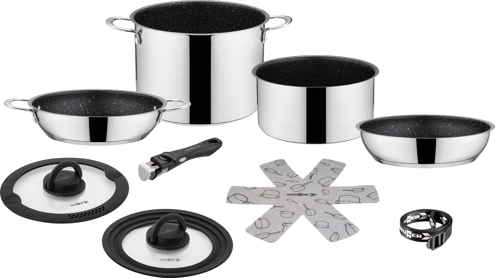 Brunner Topfset ACADEMY NG 7+1 ø 22