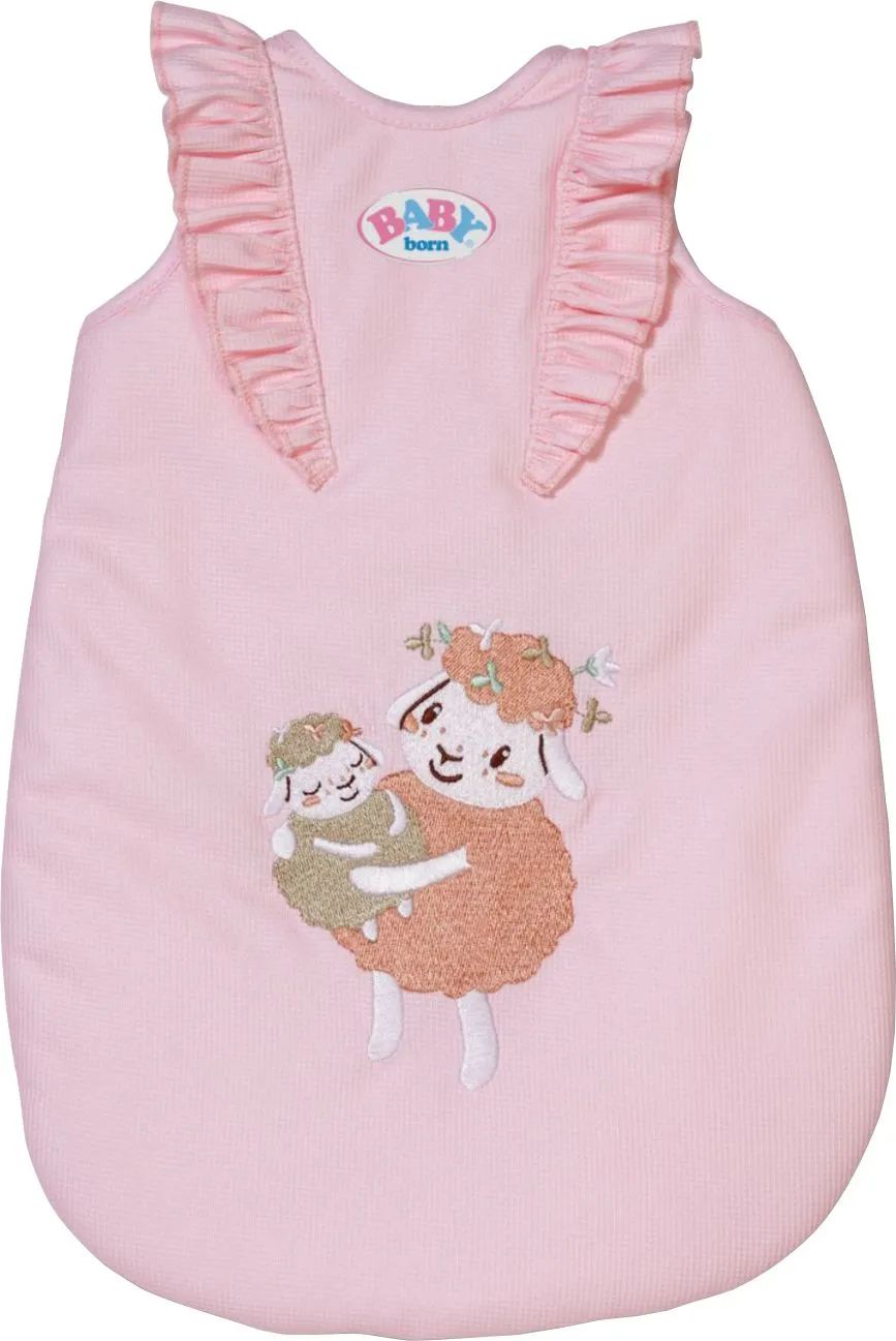 Zapf BABY born Schlafsack Blumen 43 cm 36 cm