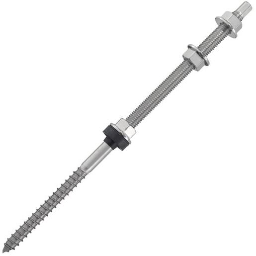 Schweizer STOCKSCHRAUBE 10X200 A2 KPL / SCHWEI MSP-HB 10X200 A2 KPL 2045294