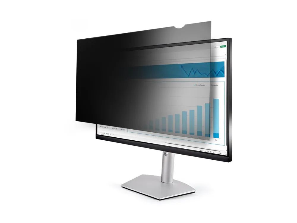 StarTech.com Bildschirm Sichtschutz für 20 Zoll Monitor - Bildschirmfilter - Blaulichtreduzierende Displayschutzfolie - 16:9 Breitbild - Matt/Hochglanz - +/-30&deg; Grad (PRIVACY-SCREEN-20M)